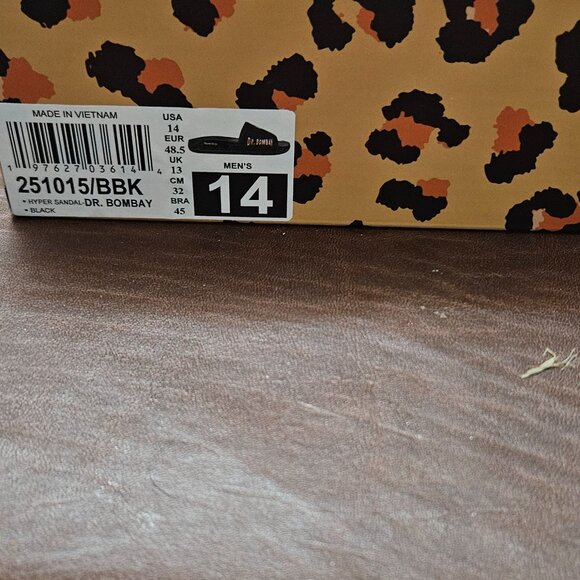 BNWT mens Snoop Dogg Slides - Picture 3 of 3